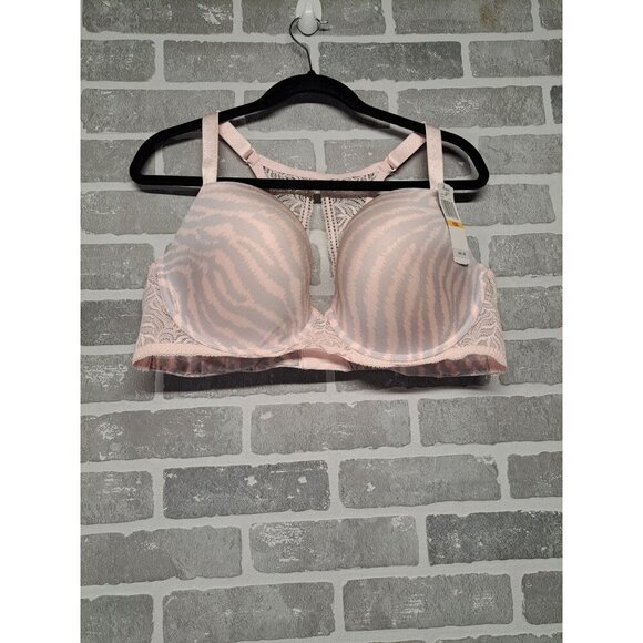 Paramour Carolina Bra 42DD Zebra Print‎ T-Shirt Bra NWT - Picture 2 of 9